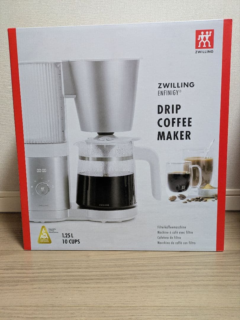 【新品未開封】ZWILLING ツヴィリング コーヒーメーカー　エンフィニジー Amazon | ZWILLING ツヴィリング 「 エンフィニジー コーヒーメーカー