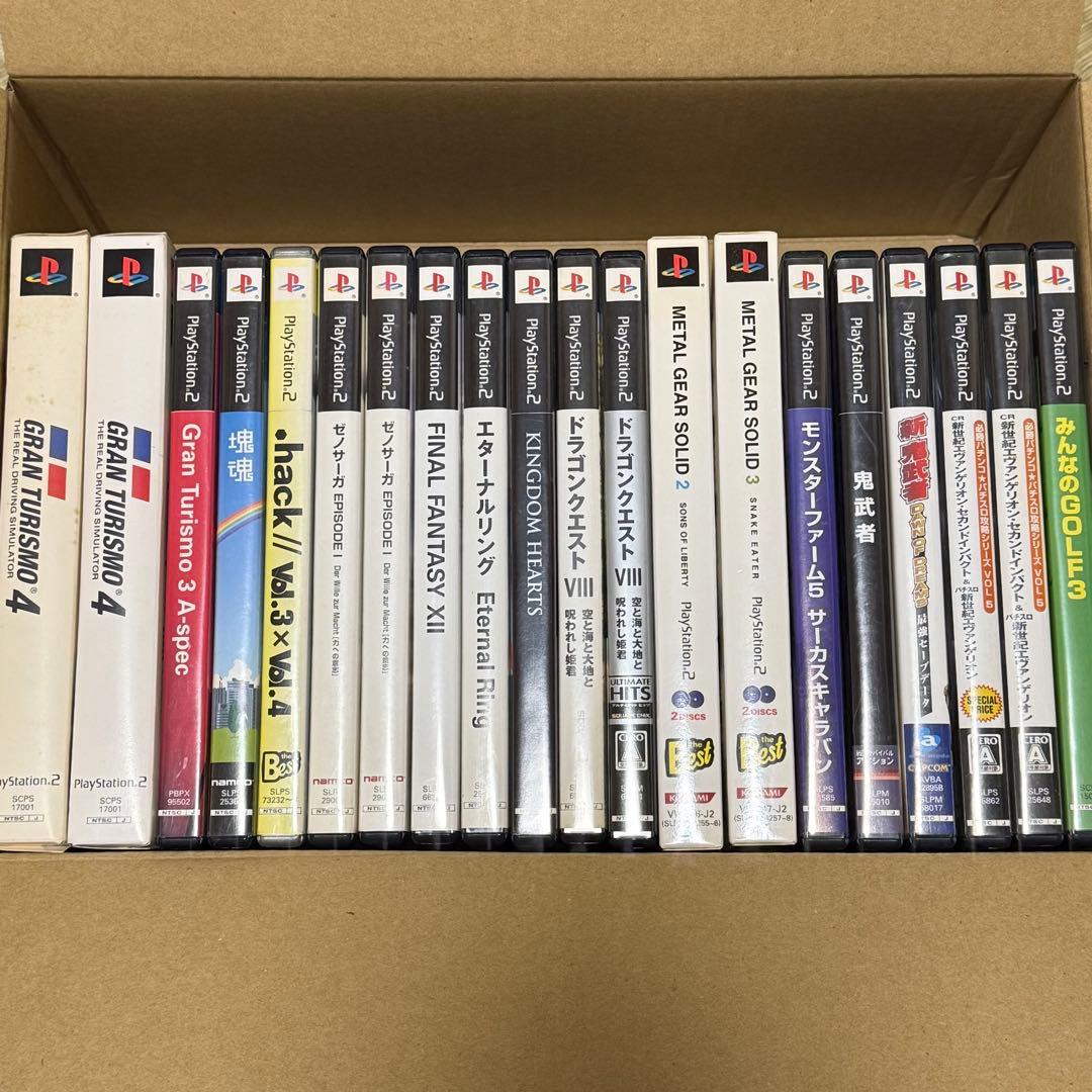 PS2 ソフト まとめ売り 20本セット - メルカリ