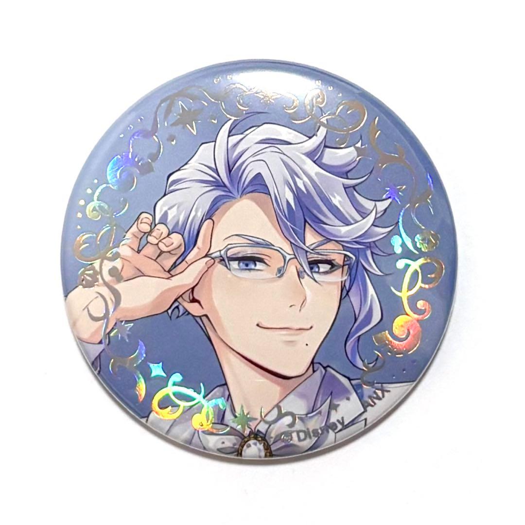 アズール ツイステ オーロラ箔缶バッジ プラチナジャケットver. - メルカリ