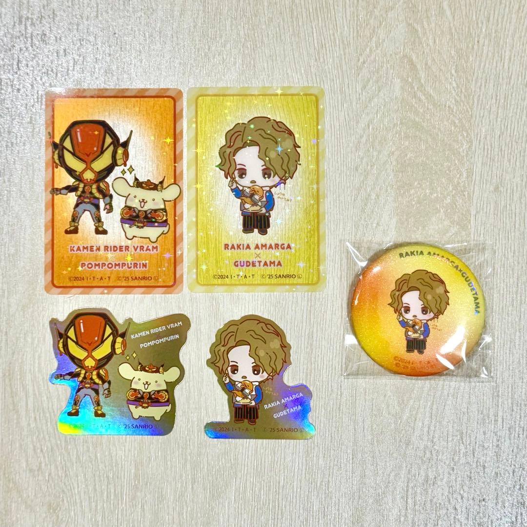 仮面ライダーガヴ × サンリオ コラボ ヴラム / ラキア・アマルガ 5点