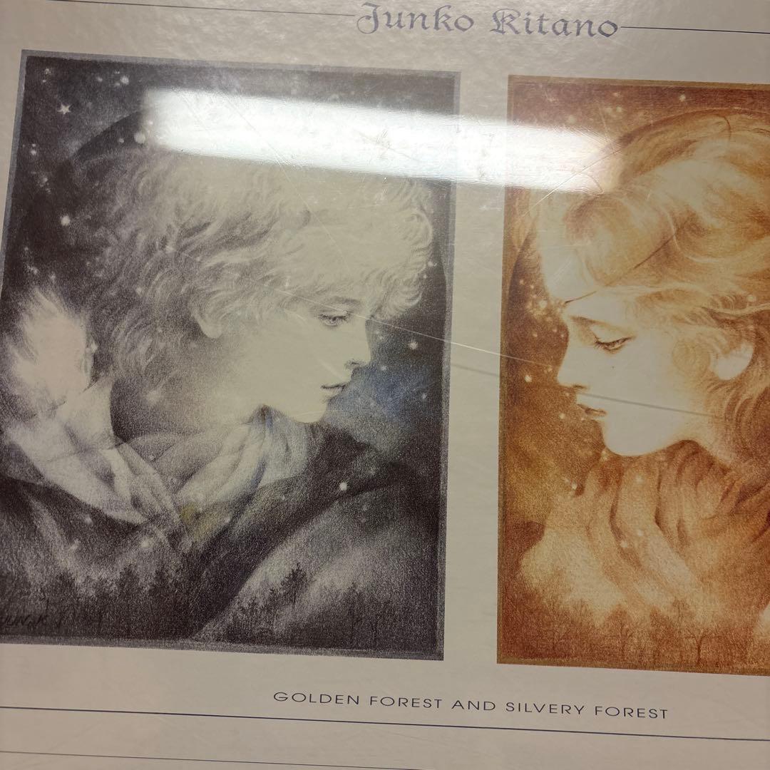 廃盤品 きたのじゅんこ 金の森 銀の森 ジグソーパズル 1000ピース 未