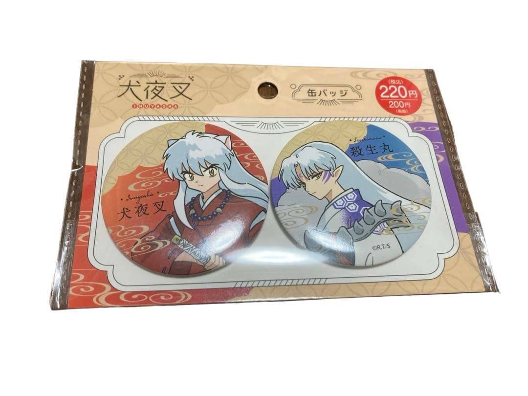 犬夜叉 殺生丸 マグカップ 缶バッジ ボールペン アクキー 100均