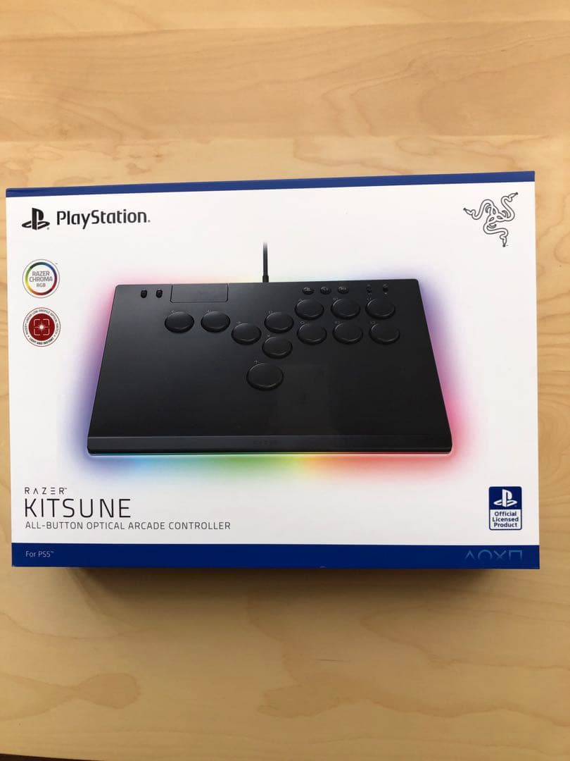 Razer KITSUNE PS5 PC レバーレスコントローラー Amazon.com: Razer Kitsune All-Button Arcade Controller: For PS5