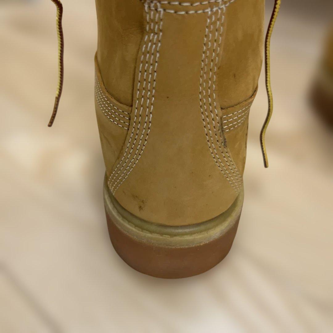 Timberland ベージュ スエード ハイカットブーツ　8.5W