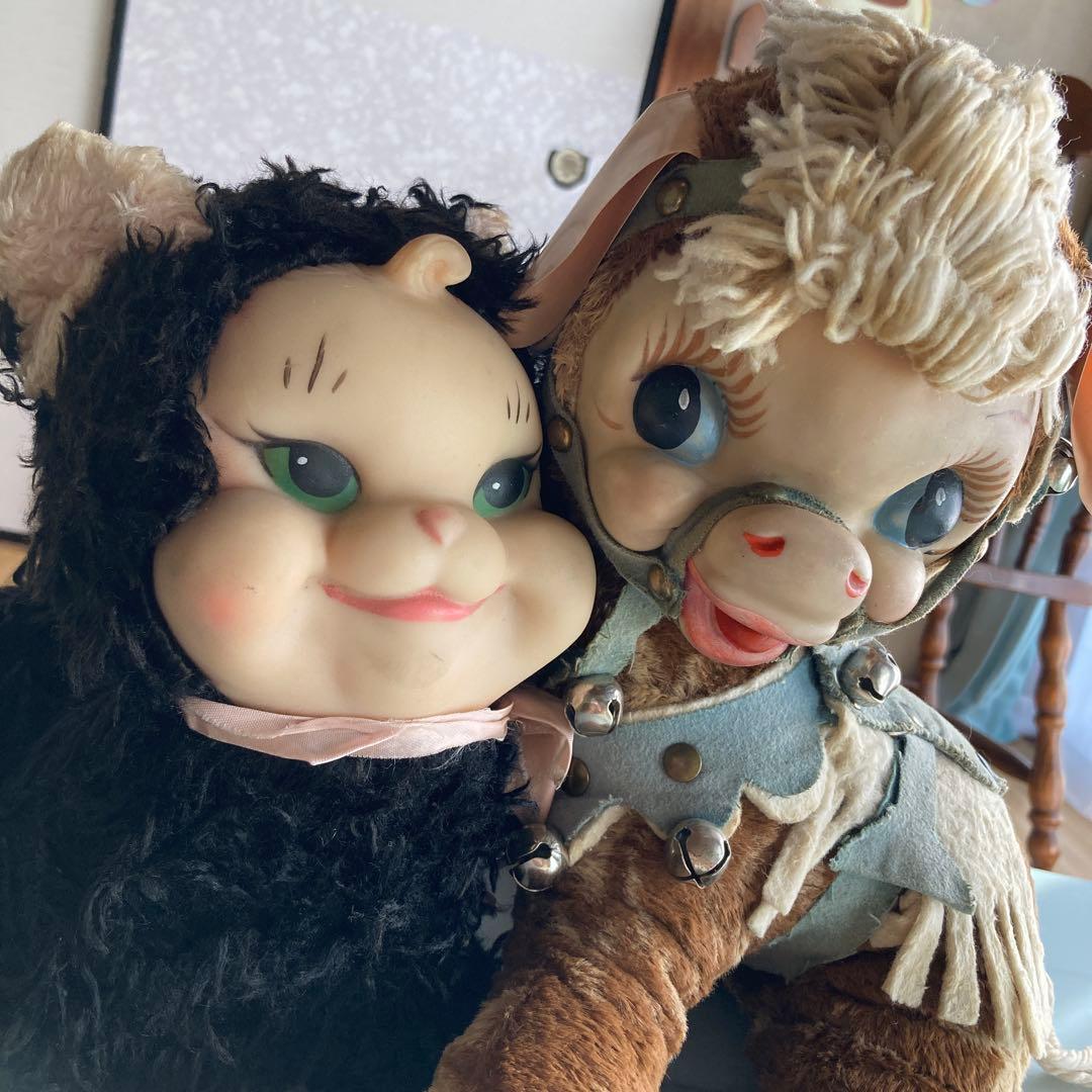 ラシュトン ラバーフェイスドール キティ ネリーメリーちゃん