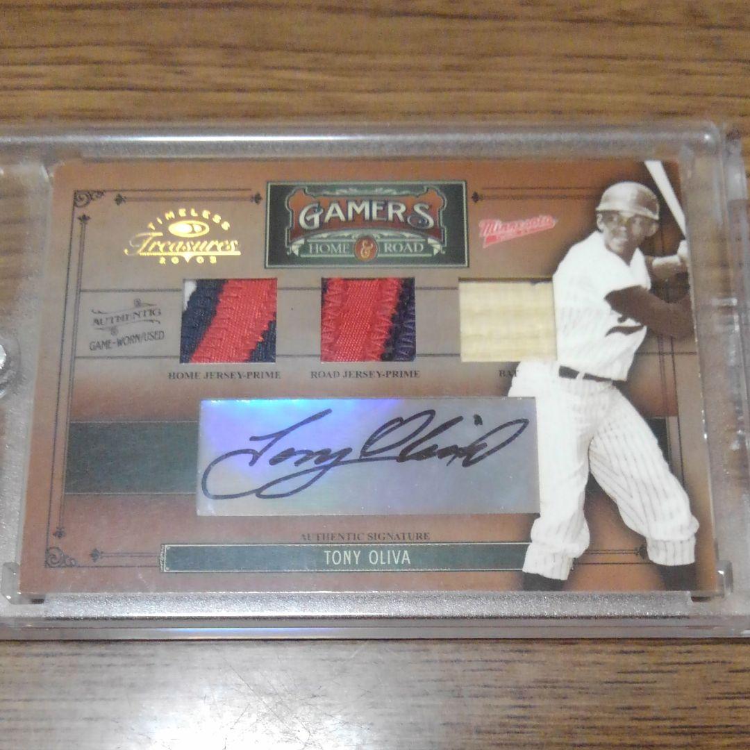 MLB 2021 ＨＯＦ TONY OLIVA auto 5シリ 2025 Leaf Sports Heroes Platinum Acetate Tony Oliva AUTO /9 #BA