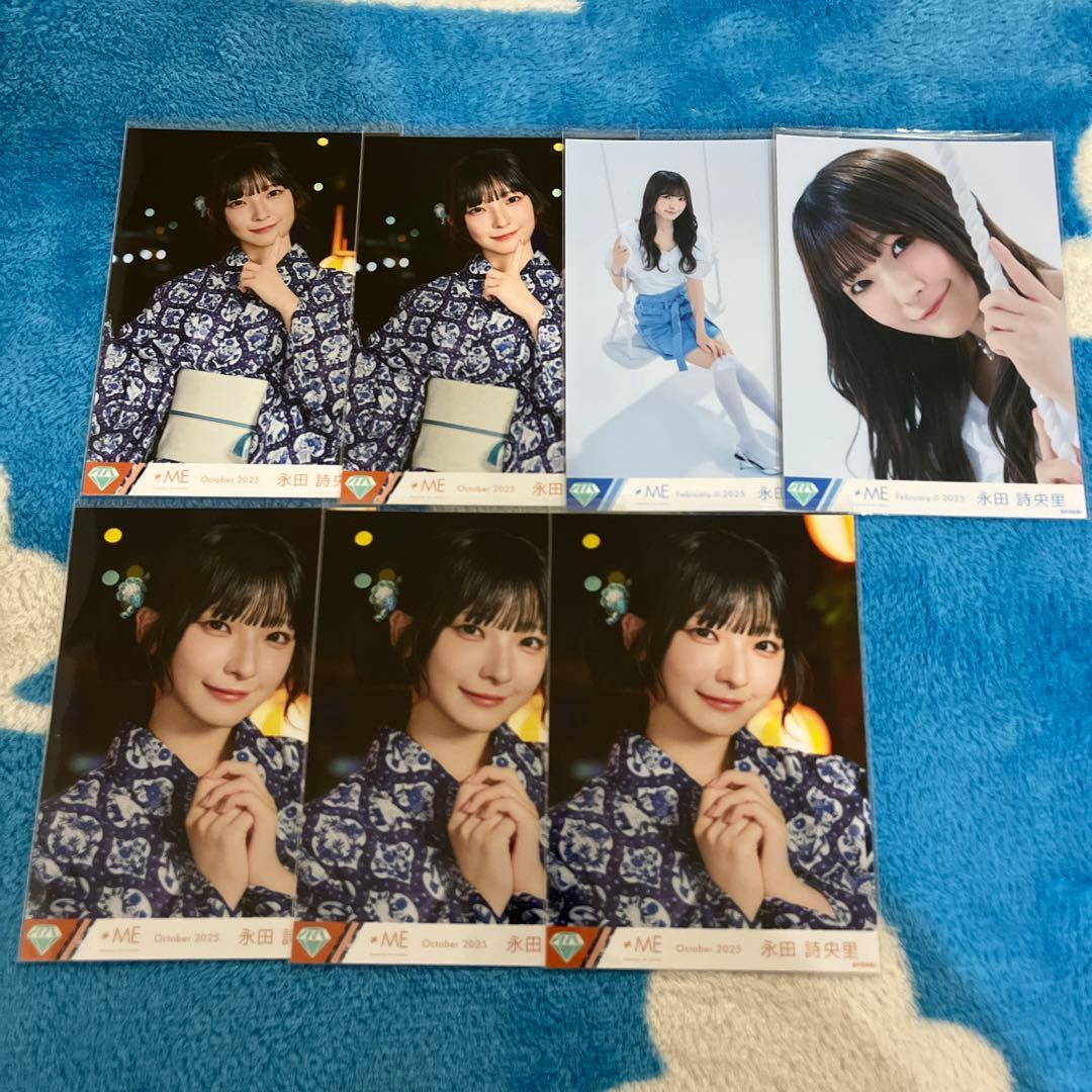 ≠ME ノイミー 生写真 君を見かけた 永田詩央里6th まとめ売り - メルカリ