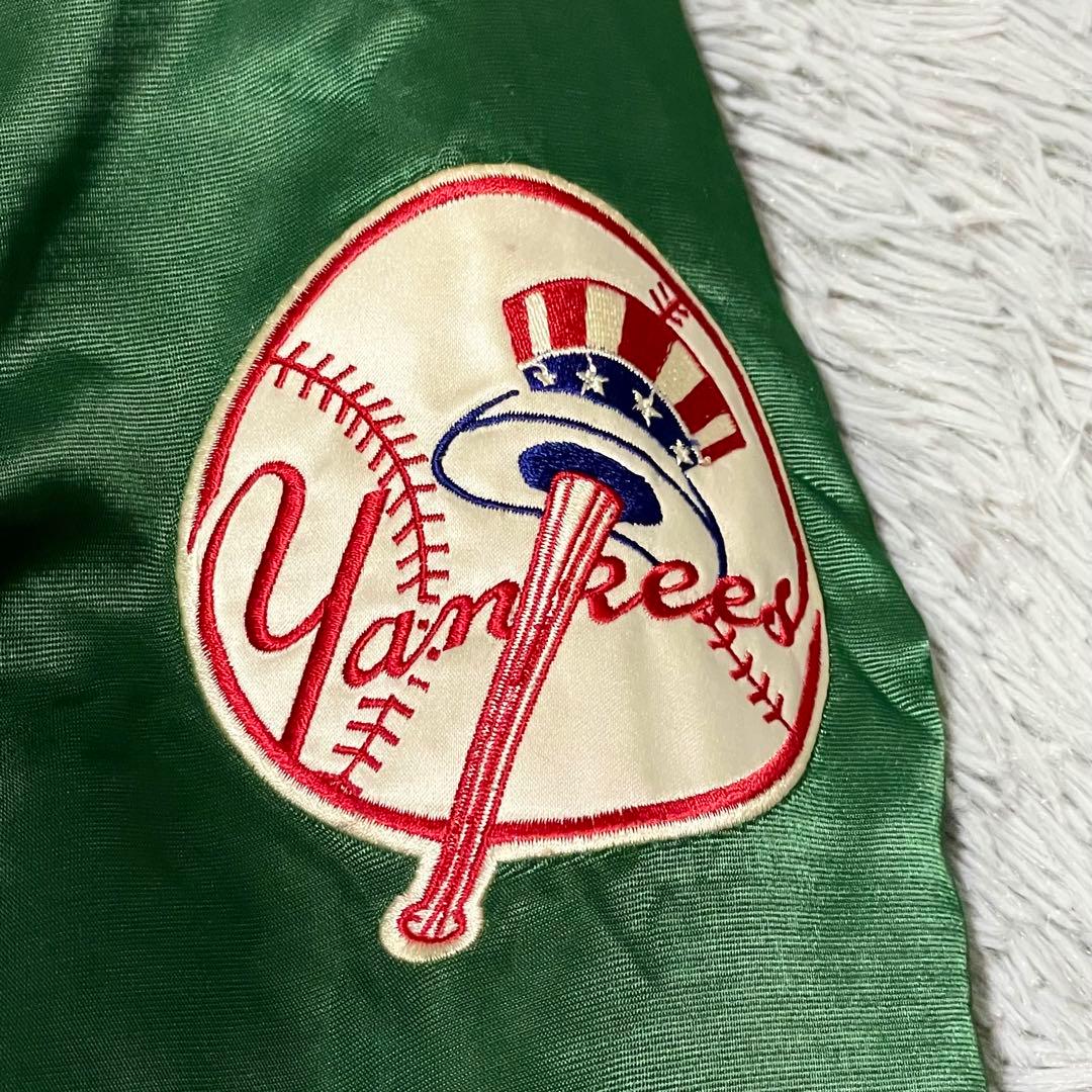 スターター スタジャン MLB ヤンキース 90s グリーン 中綿 XL - メルカリ