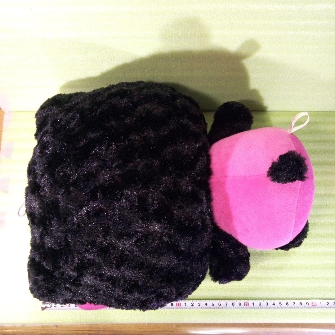 ハローキティ ぬいぐるみ EIKOH エイコー 黒 ブラック ピンク レア