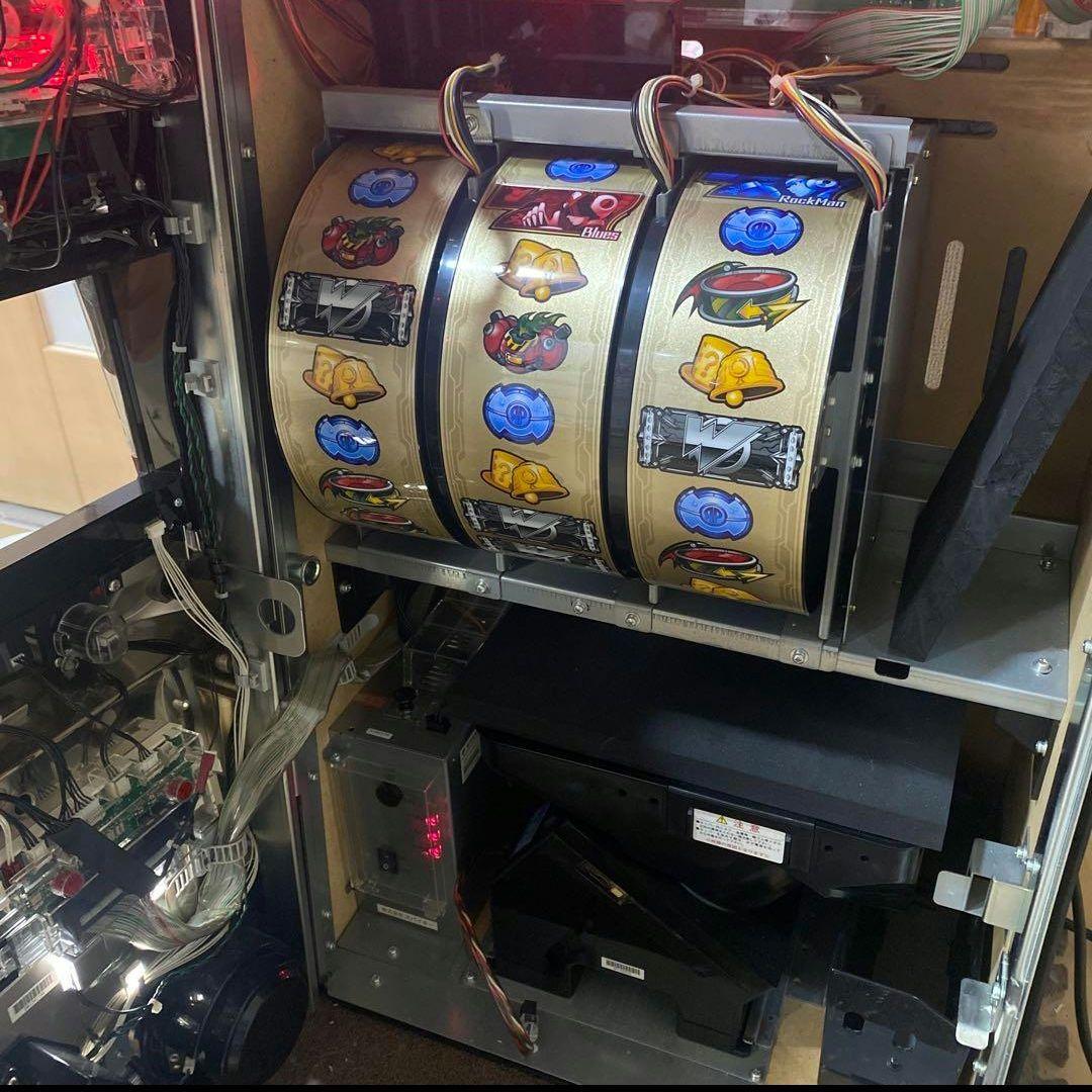 ロックマンアビリティ スロット 実機 メダル不要機 音量調節搭載