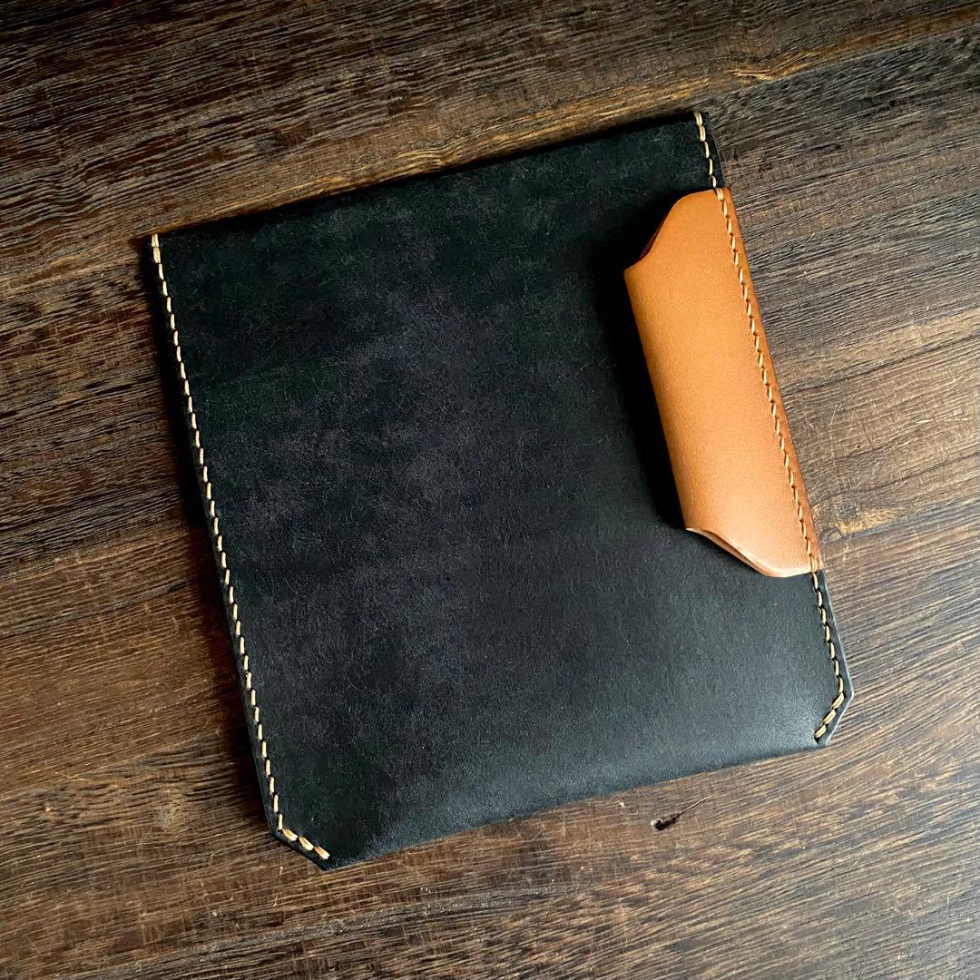 ノートスリーブ ブラック×キャメル トラベラーズノート キャメル｜トラベラーズファクトリー オンライン