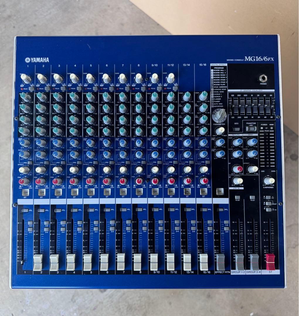 YAMAHA MG16/6FX アナログミキサー - メルカリ