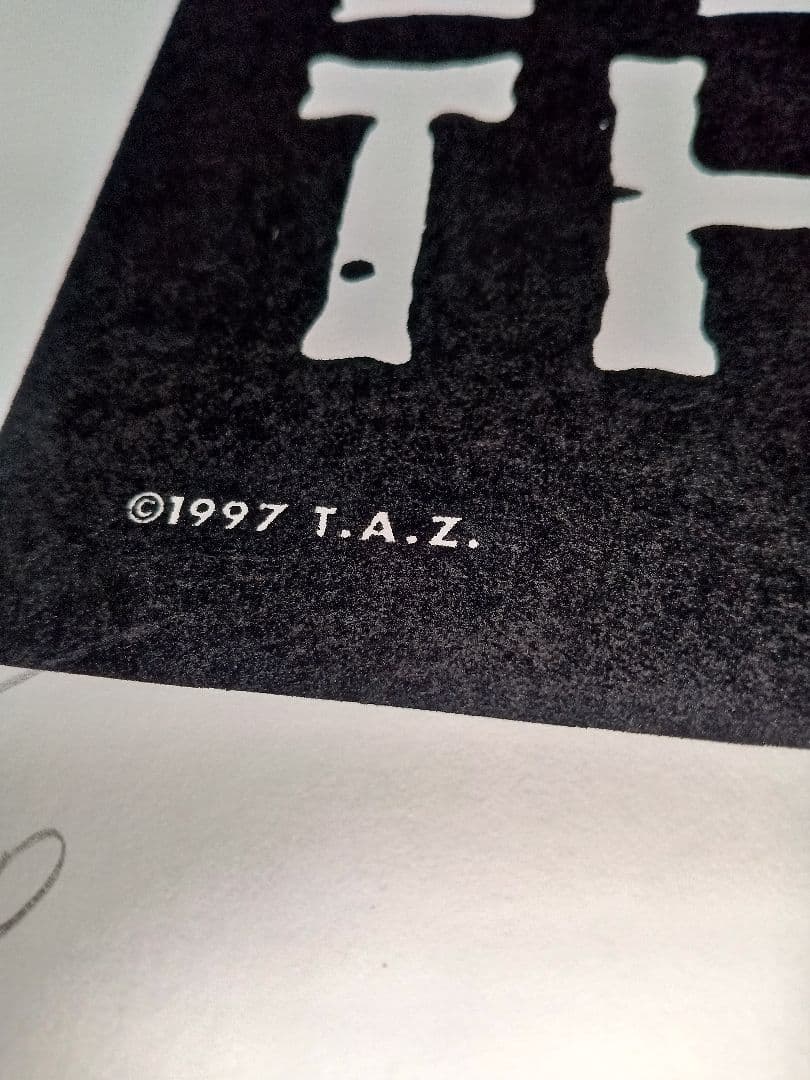 bob dylan concert poster 1997 taz - メルカリ