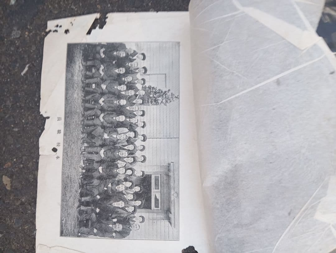 学生の写真帖 大正13年頃 女学生 着物 富山県 野球 ユニホーム レトロ