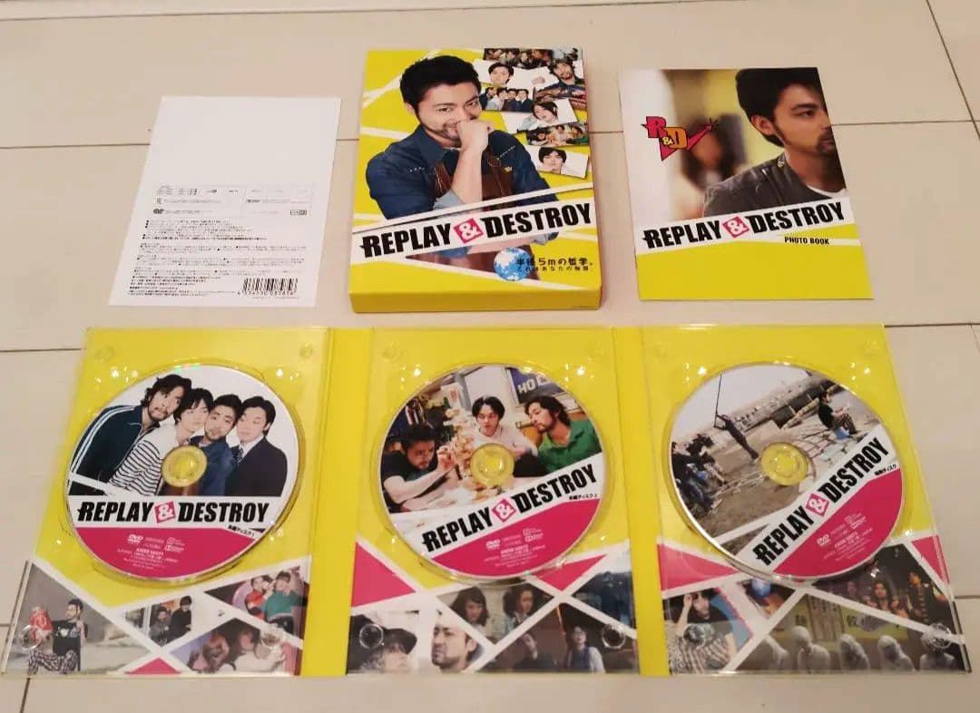 REPLAY & DESTROY DVD 3枚組