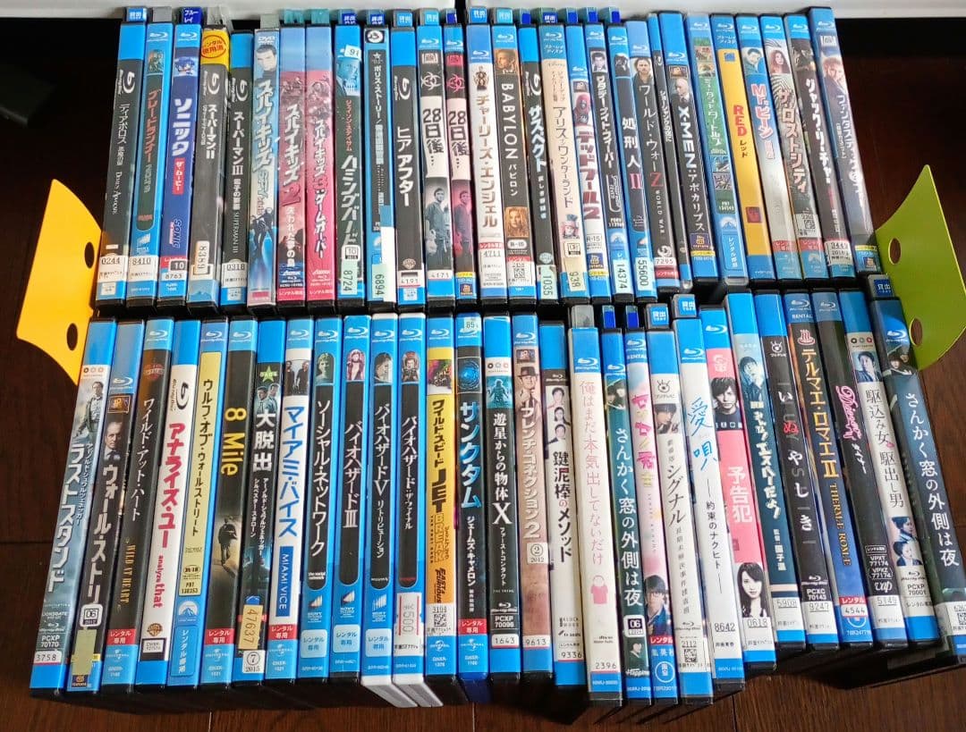 洋画 邦画 ブルーレイ レンタル落ち 58枚セット 大量 まとめ売り