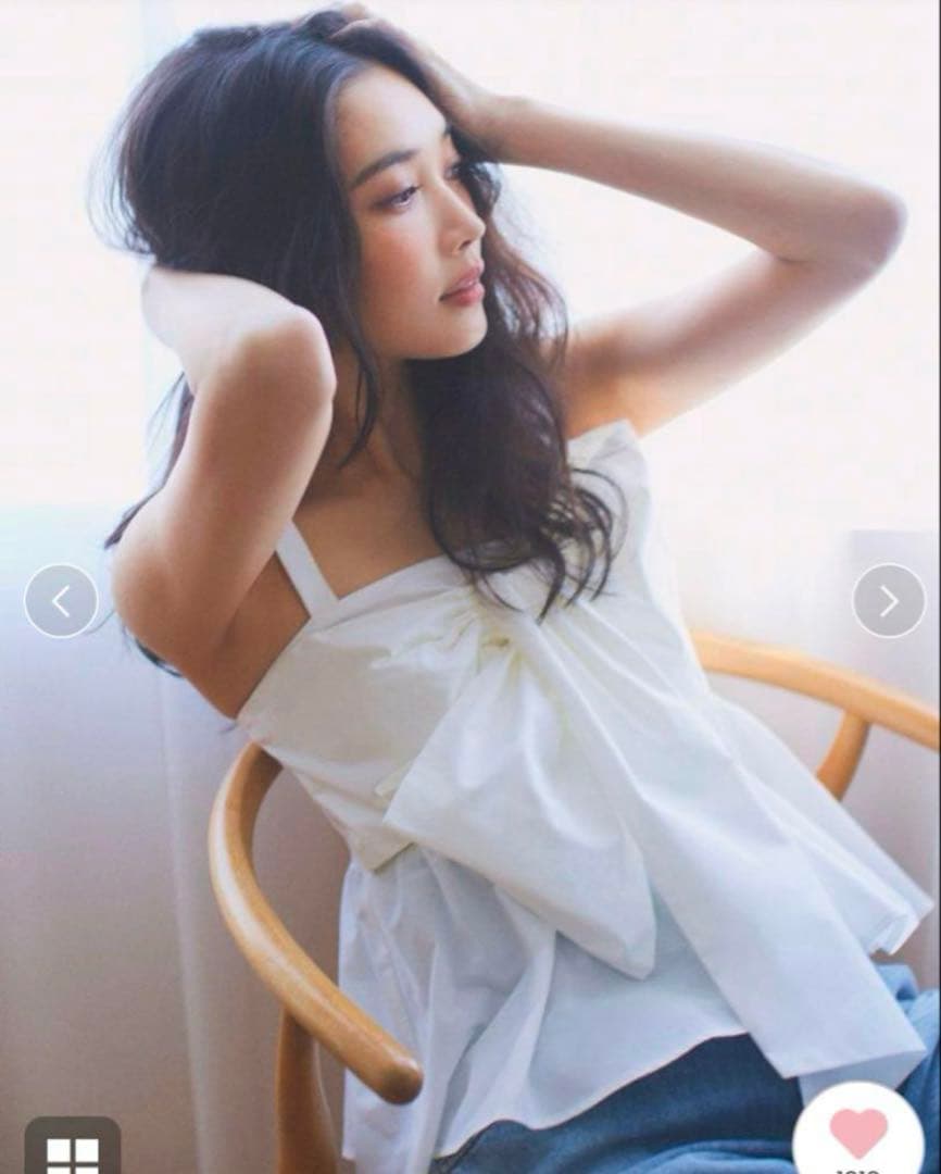 FRAYI.Dフレイアイディー ペプラムリボントップス FRAY I.D（フレイアイディー）の「ペプラムリボントップス