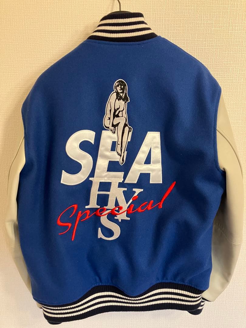 s*e様 wind and sea ヒステリックグラマー スタジャン ブルー キ