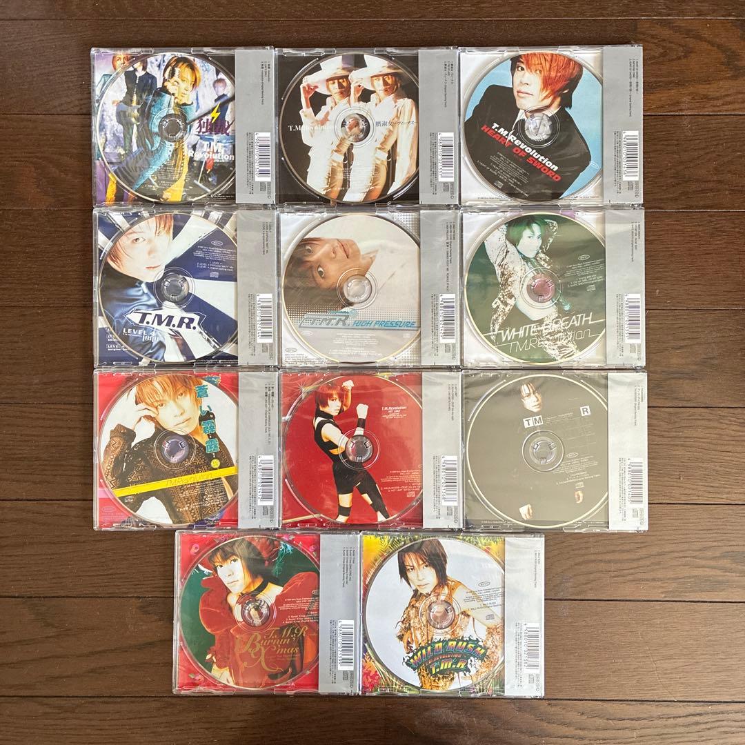 レア盤 T.M.Revolution 再販盤 ピクチャーレーベル CD 11枚