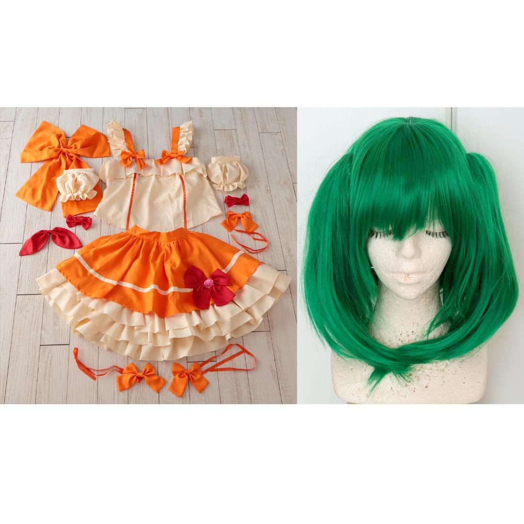 マクロス　フロンティア　ランカ　星間飛行　衣装　コスプレ　S~M マクロスFRONTIER ランカ・リー 星間飛行 コスプレ衣装