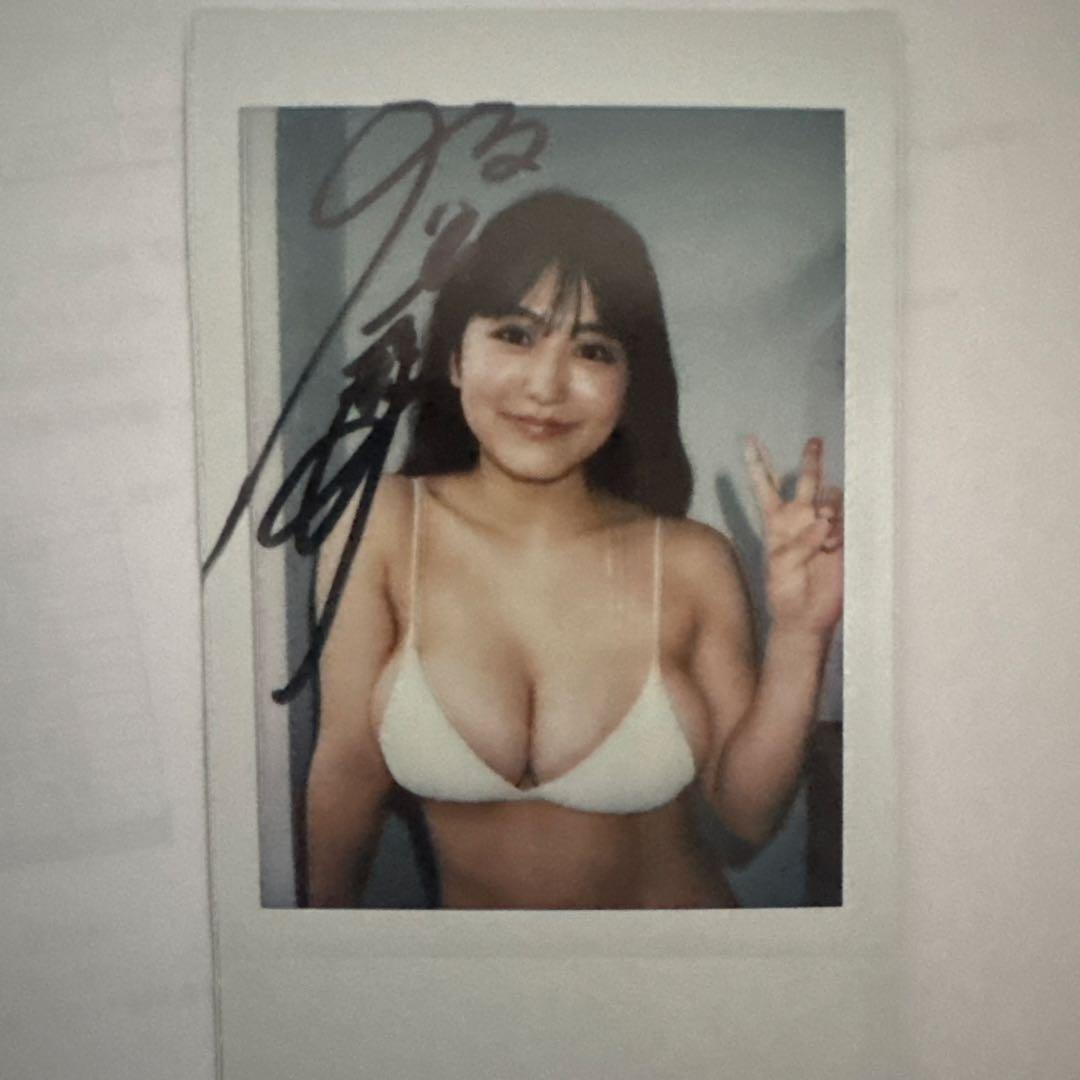 福井梨莉華さん サイン入り白ビキニチェキ写真 - メルカリ