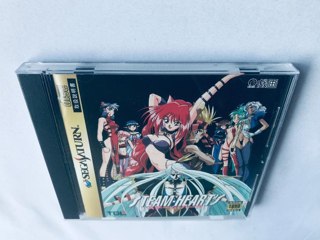 STEAM-HEARTS スチームハーツ 帯 ハガキ付き セガサターン SS - メルカリ