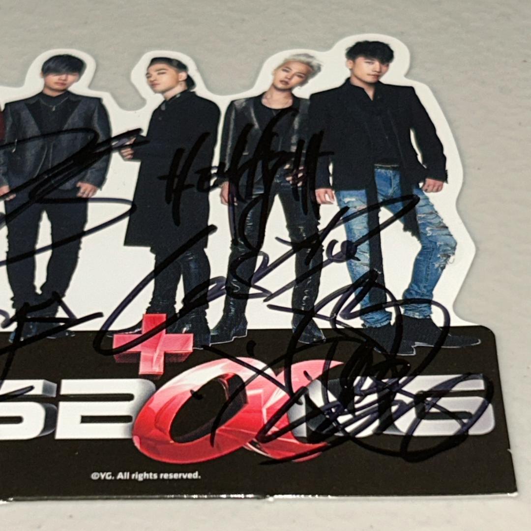 BIGBANG 直筆サイン 2014年シーグリ ペーパーミニスタンド - メルカリ