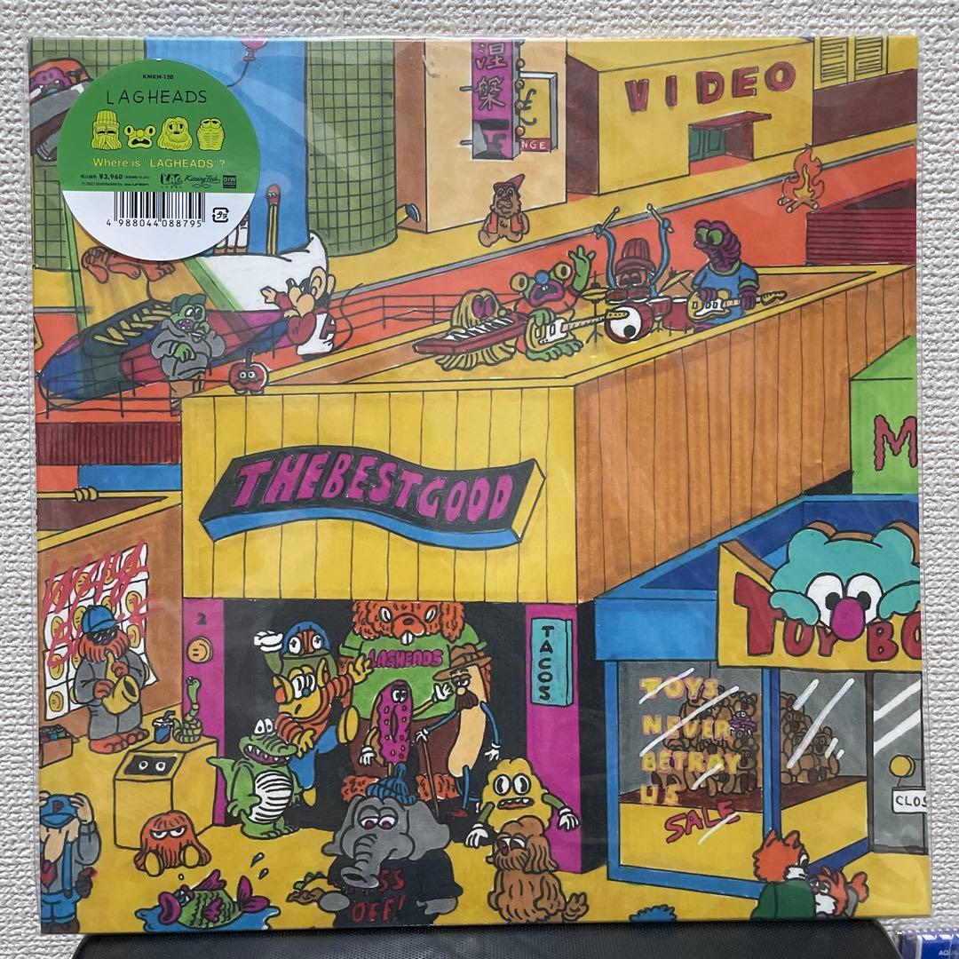 LAGHEADS THE BEST GOOD 12インチレコード