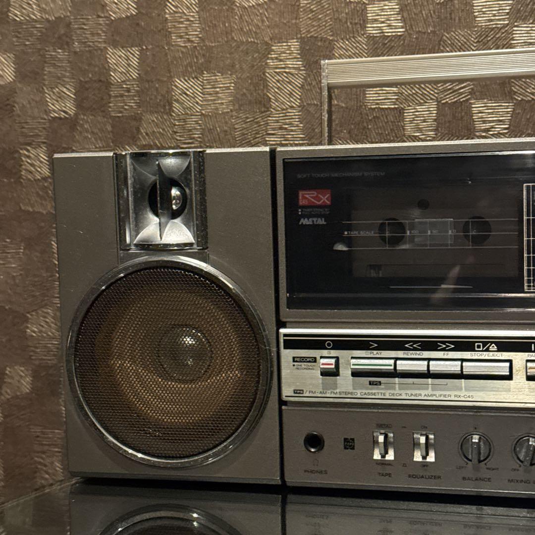 National RX-C45 分離型ラジカセ FM/AMラジオOK昭和レトロ - メルカリ