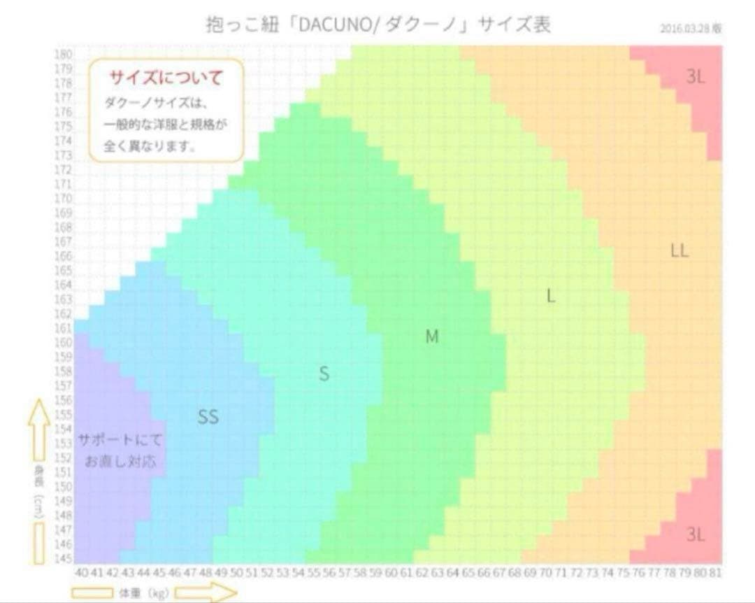 大柄パパ用5L サイズ8】エアリコ 旧ダクーノ 抱っこ紐 大きい スリング