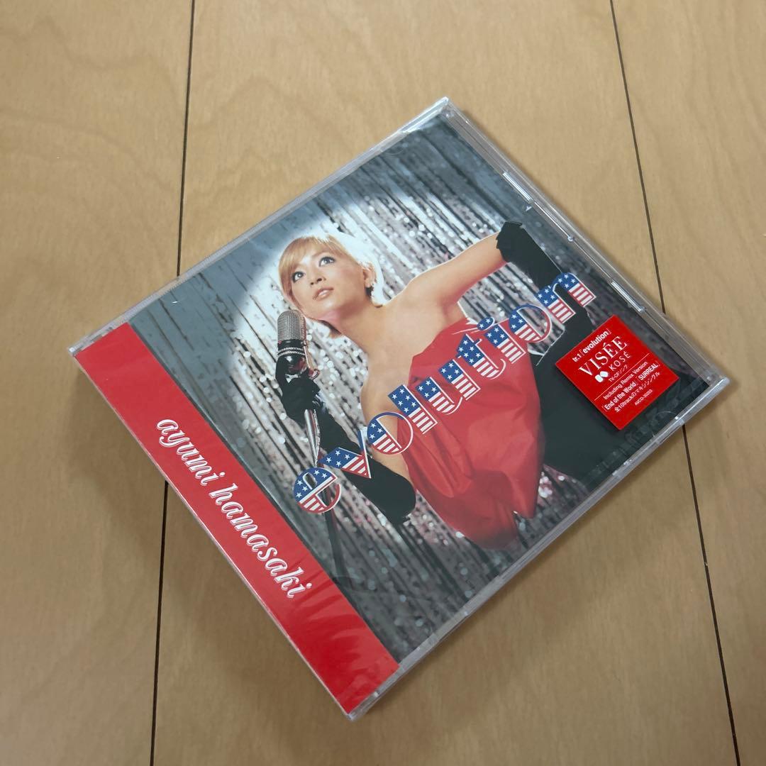 即購入ok!!】浜崎あゆみシングル『evolution』新品未開封 - メルカリ