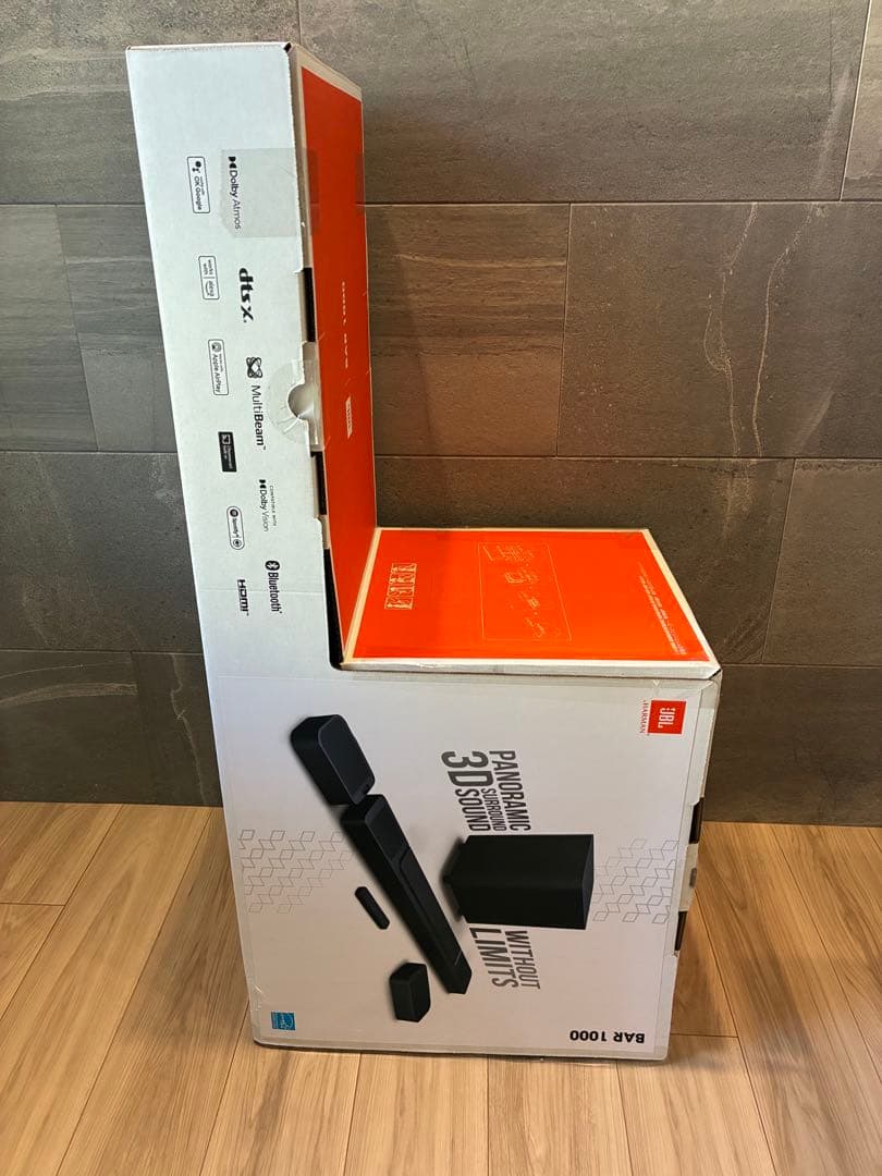 【bang】JBL BAR 1000 JBL BAR 1000 | Dolby Atmos/DTS: X対応 7.1.4ch 完全ワイヤレス