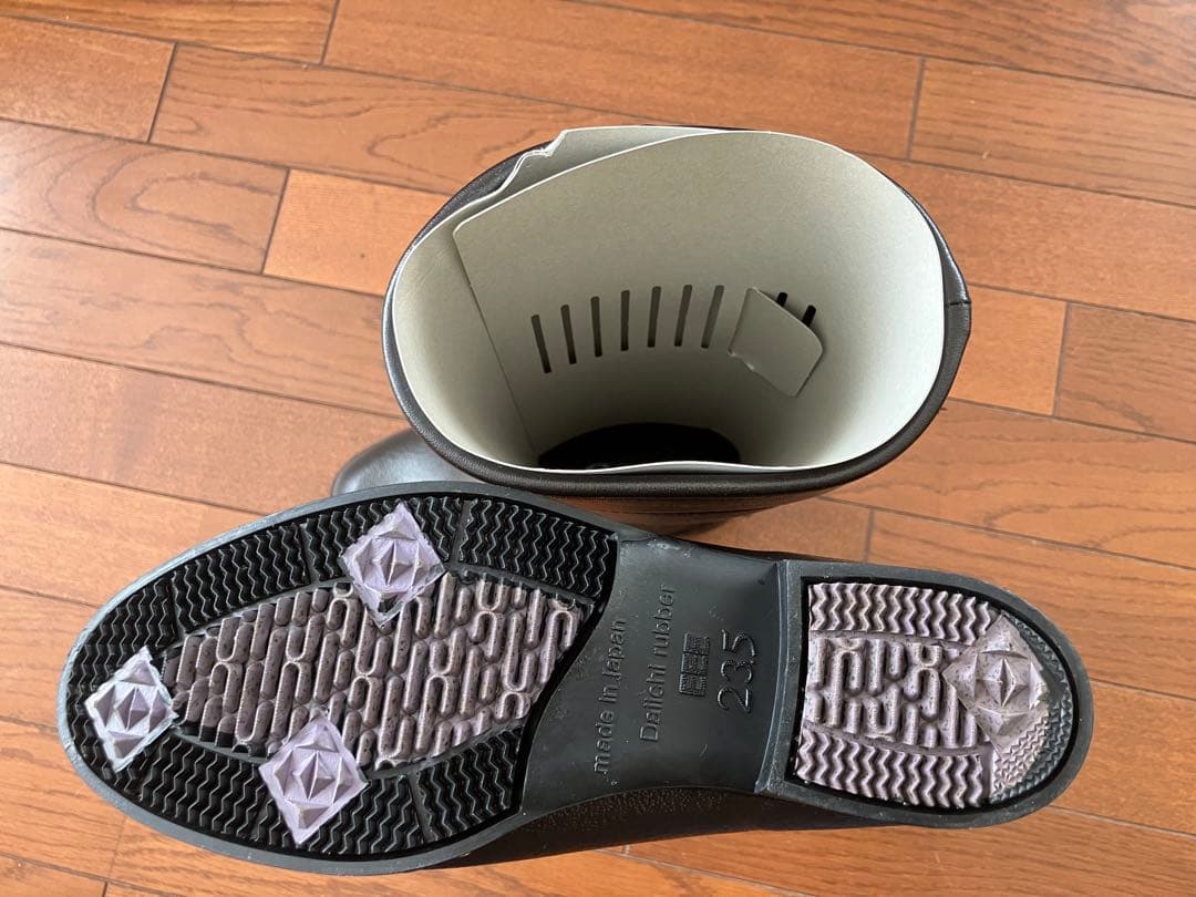 ダイイチラバー　ノルテガロW75 ダークブラウン 23.5cm 〜12/16まで