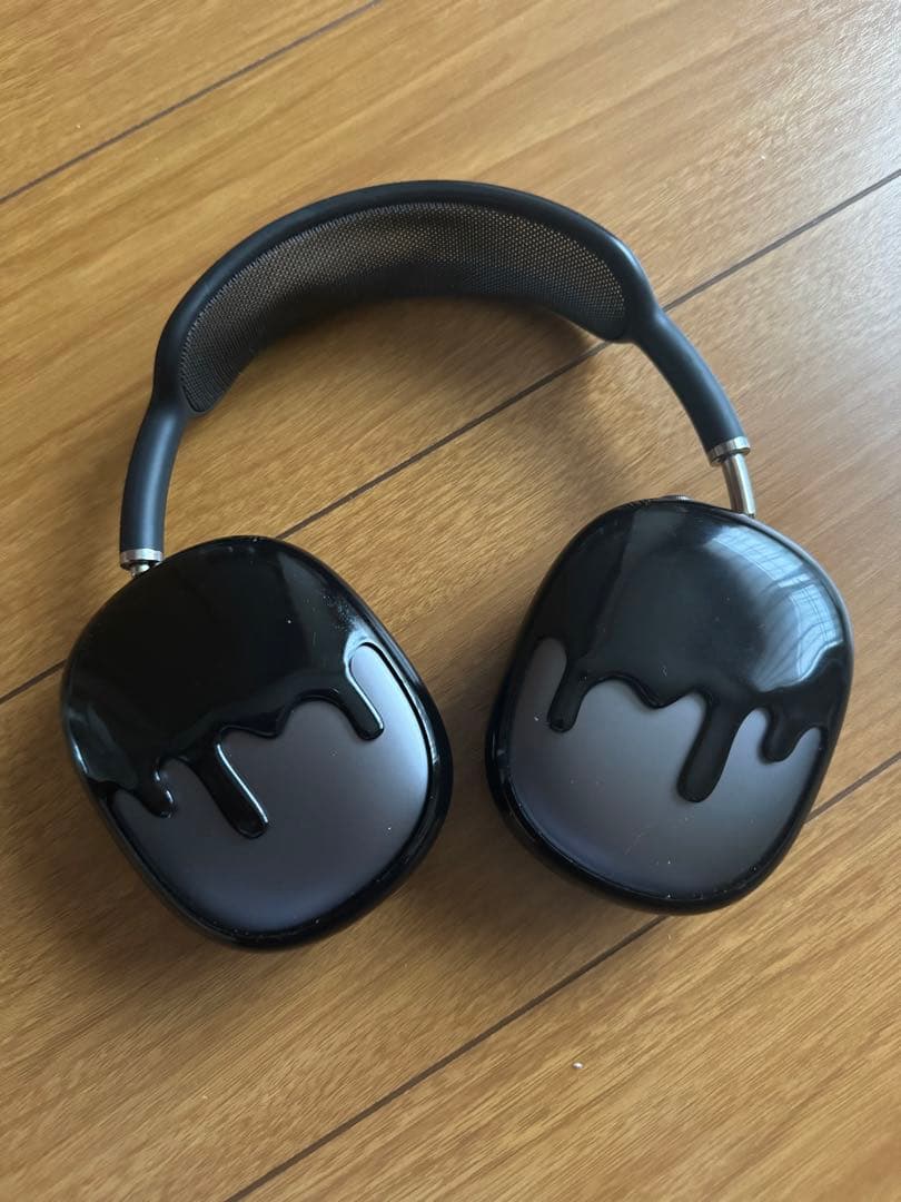 AirPods max スペースグレー qlixケース付き - メルカリ