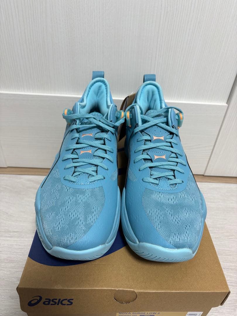 ASICS NOVA SURGE LOW 2 28.0cm ライトブルー