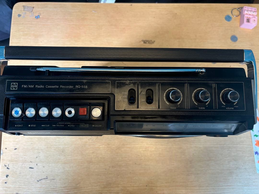 ナショナル RQ-558 Power MAC 昭和ラジカセ モノラル - メルカリ