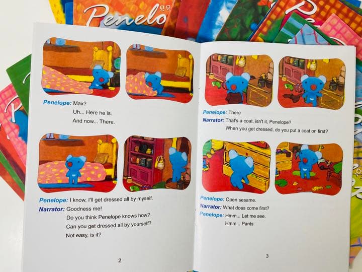 ペネロペ 英語絵本27冊 Penelope マイヤペン付 アニメ英語絵本 1歳