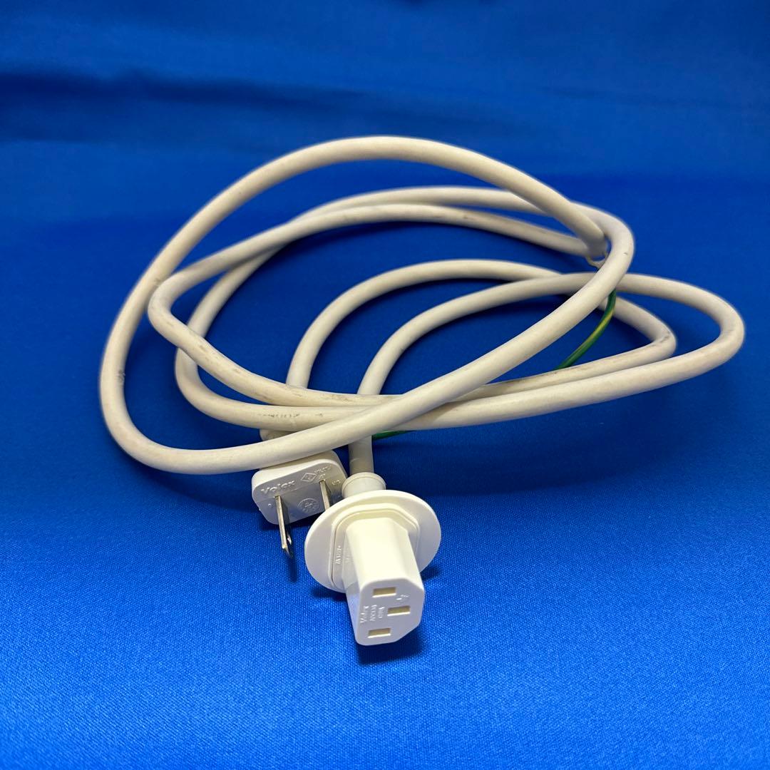 Apple iMac用電源ケーブル（純正•中古•動作確認済） - メルカリ
