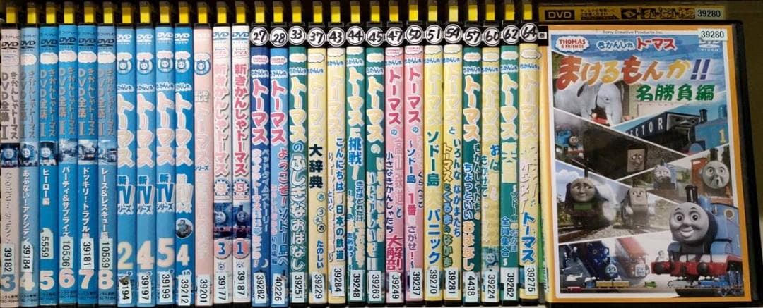 きかんしゃトーマス シリーズ 全29巻セット レンタル落ち きかんしゃトーマス レンタル落ちdvd 【 2本セット売り 】の通販 by