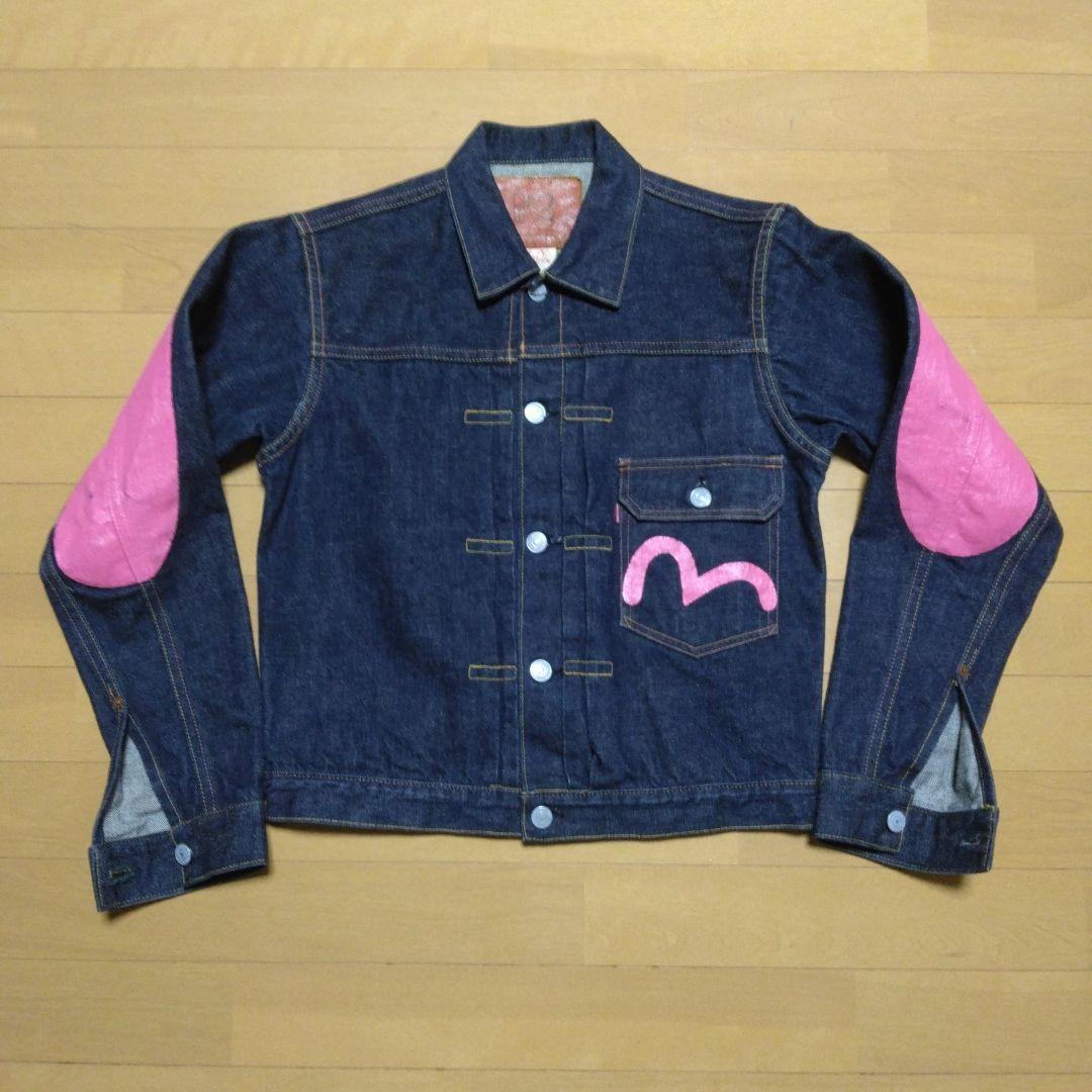 EVISU 1506 NO2 桃色大黒 エヴィスジーンズ デニムジャケット中古品