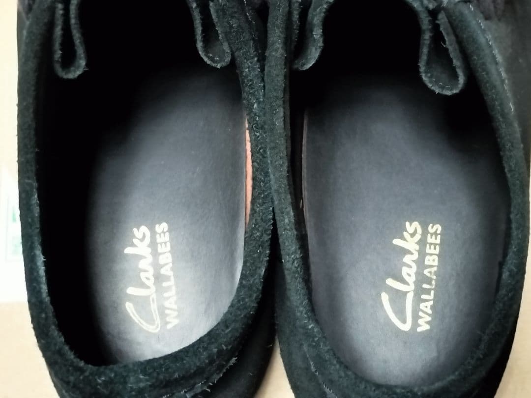 Clarks Wallabees EVO 黒スエード43 27cm ワラビー良品 - メルカリ