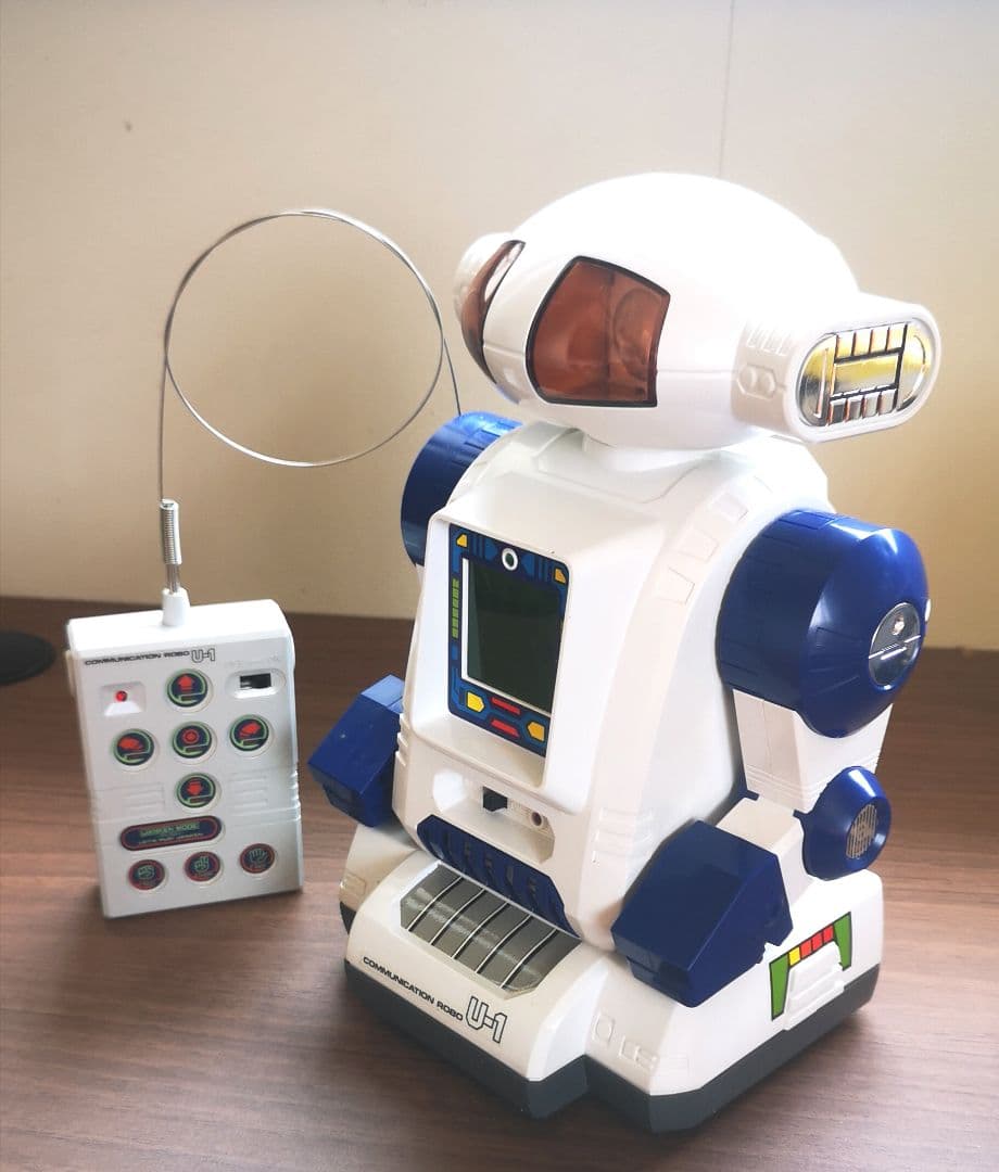 超レア品 BANDAI おしゃべりロボット U-1 - メルカリ