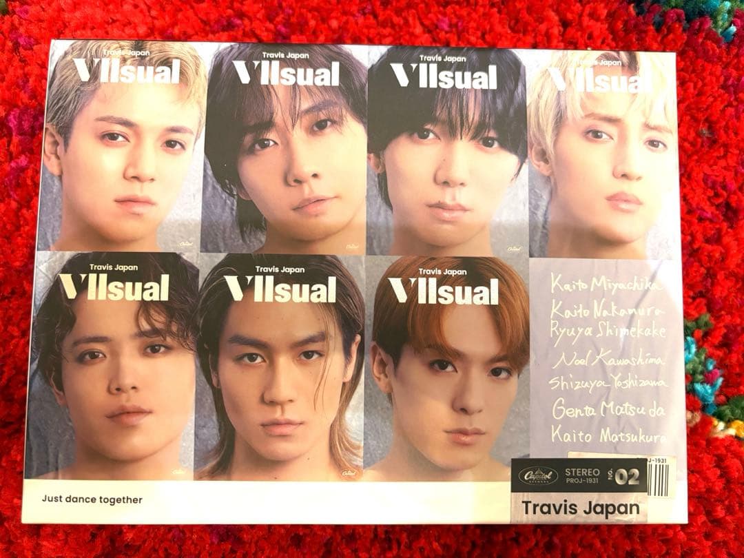 Travis Japan FC限定　VIIsual Travis Japan VIIsual(FC限定盤)/[2CD+Blu-ray]◇B : WebShopびーだま