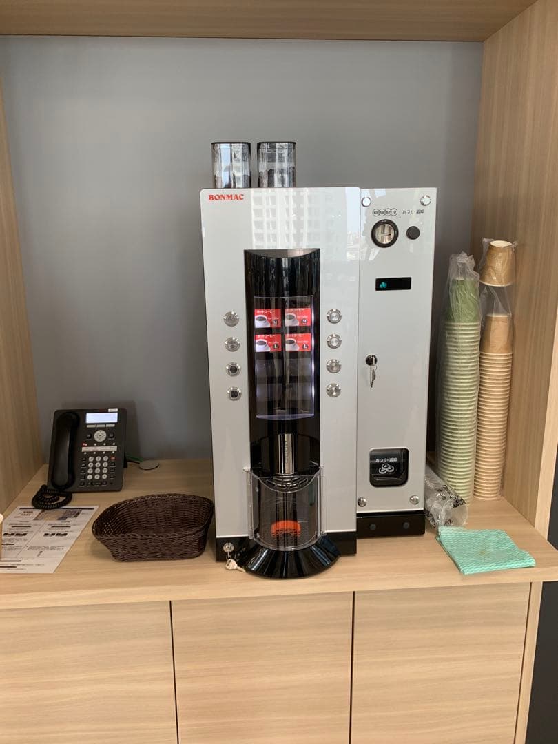 BONMAC コーヒーマシン RCM-PF2HD-LC コインメック付き - メルカリ
