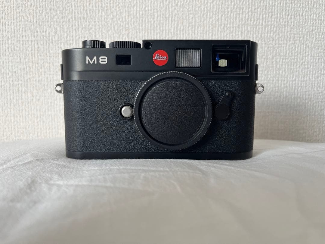 Leica M8ブラッククロームボディ+ 純正レンズフィルターUV/IR E39
