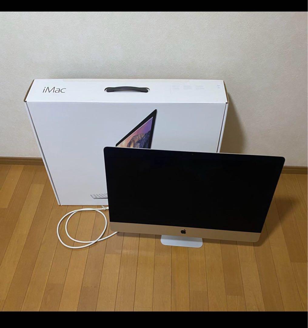 [美品]iMacOS Big sur Retina 5k 27, corei7 791d766c-4814-4b21-a5b9-