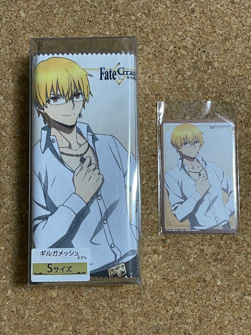 [新品・未開封] FGO Fate 執事眼鏡コラボ　ギルガメッシュ＋カードミラー Fate/Grand Order-絶対魔獣戦線バビロニア-】コラボ眼鏡 受注開始