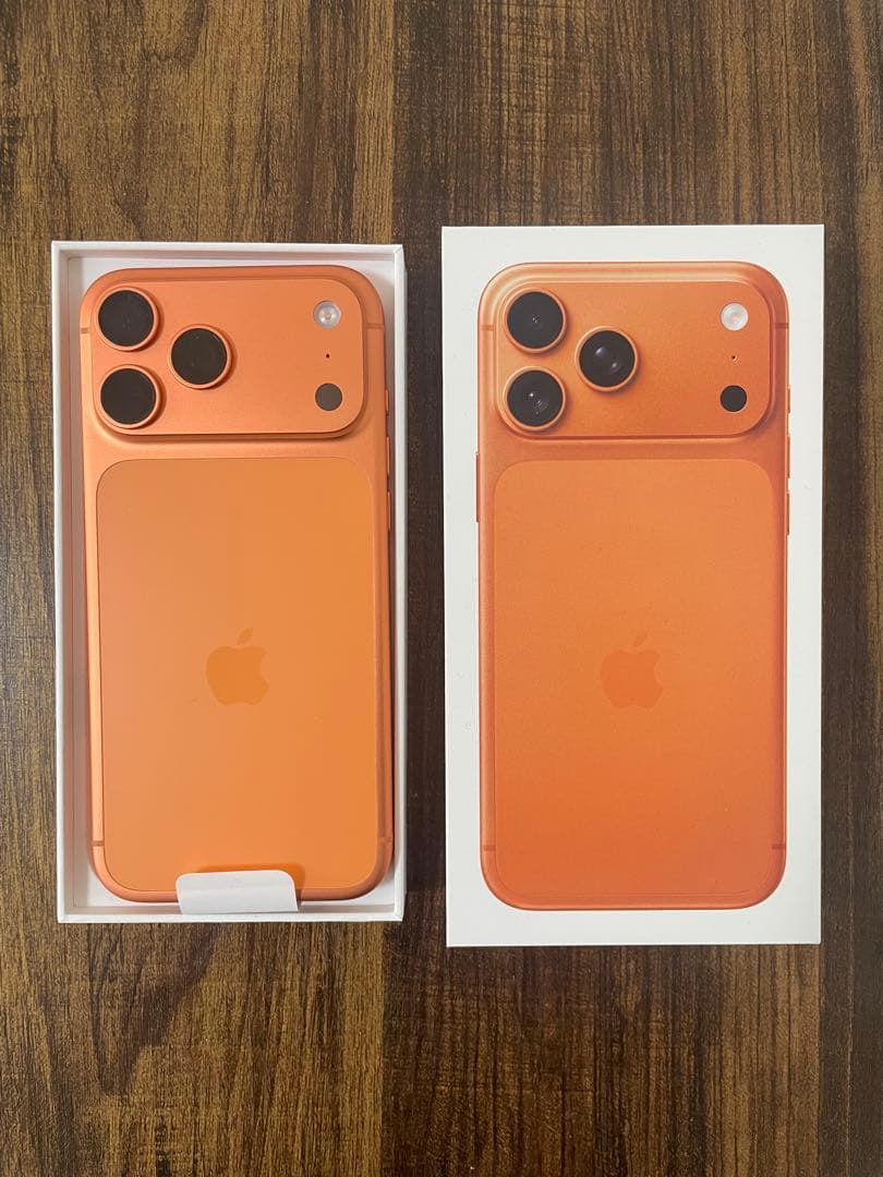 Apple IPhone17 ProMax -256GB -コズミックオレンジ