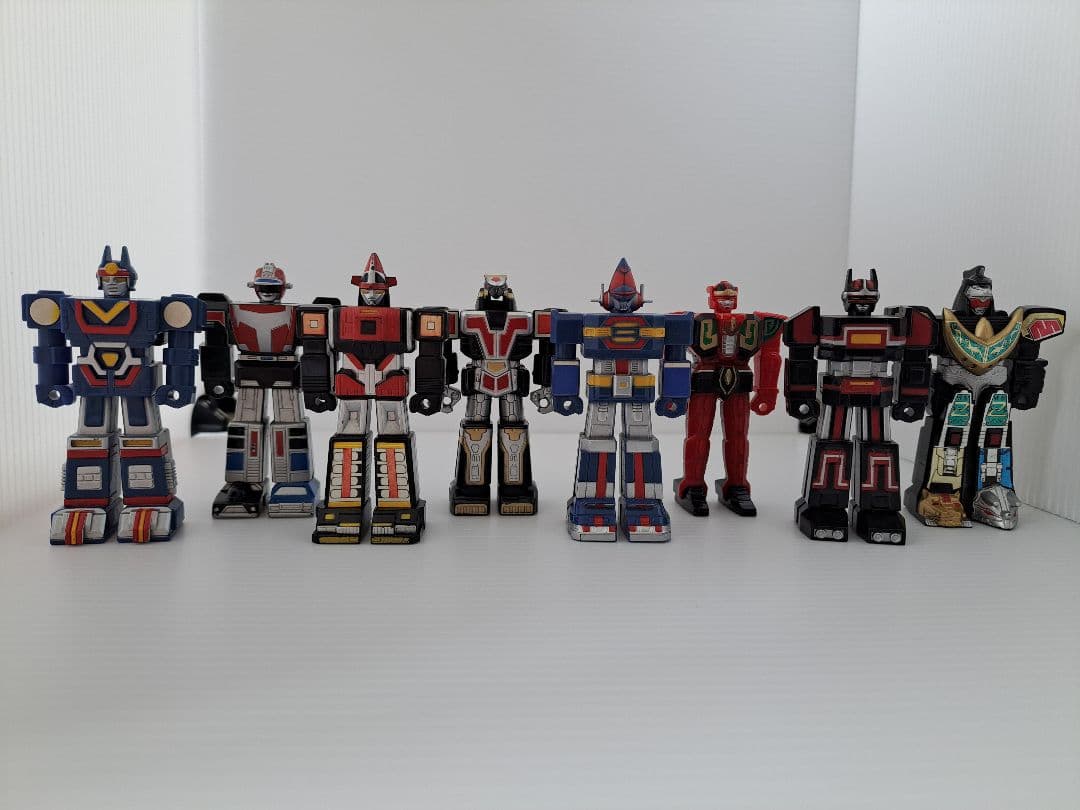 バンダイ　超合金戦隊ロボコレクション8体 Yahoo!オークション -「戦隊ロボ コレクション」の落札相場・落札価格