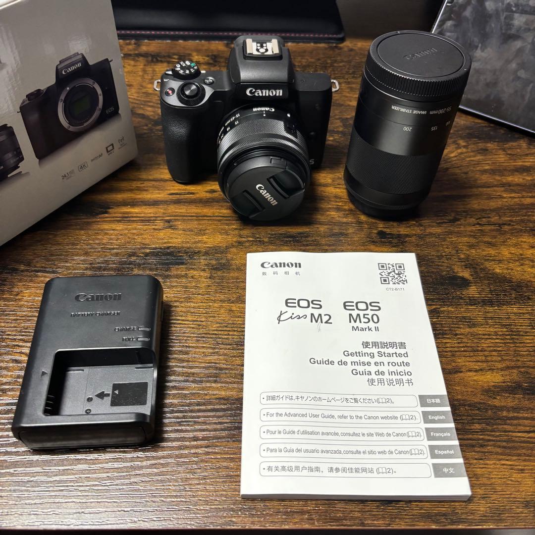 Canon EOS M2 ダブルレンズキット ブラック Amazon | Canon ミラーレス一眼カメラ EOS M2 ダブルレンズキット